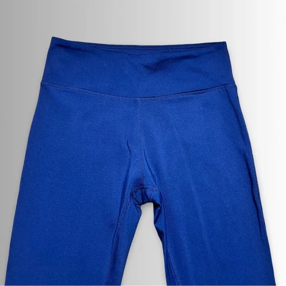 Baleaf Deep Blue High Rise Leggings, Wide Waistband, 5 Pockets, Doesn’t Ride Up - Picture 4 of 9